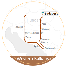 西巴尔干半岛地图